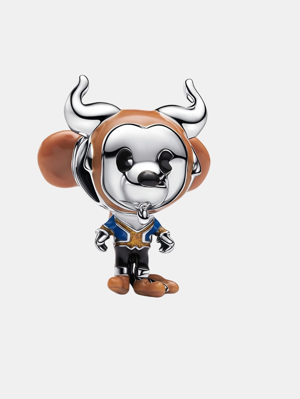 New Disney Mickey Meets The Beast Charm